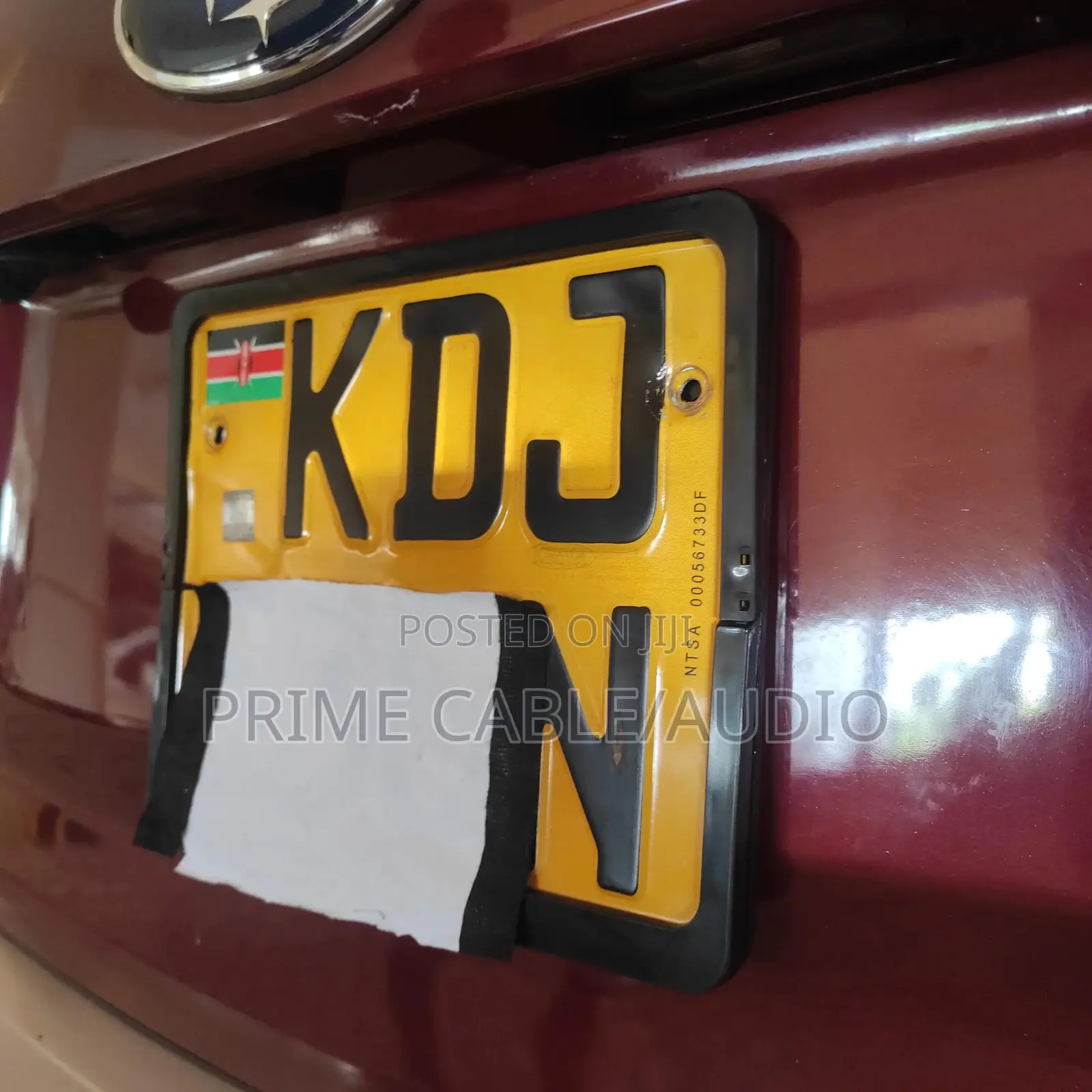 Plastic Number Plates Holders