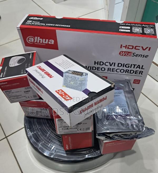 Dahua 4ch CCTV Kit 4 Cameras DVR Full Security Surveillance Set - main view