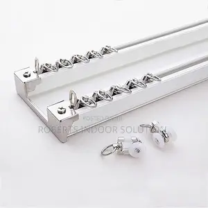 Modern Design Double Curtain Rails