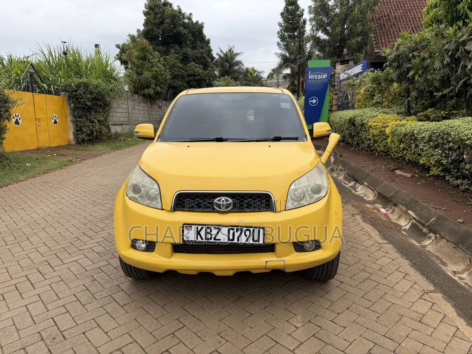 Toyota Rush 2007 Yellow
