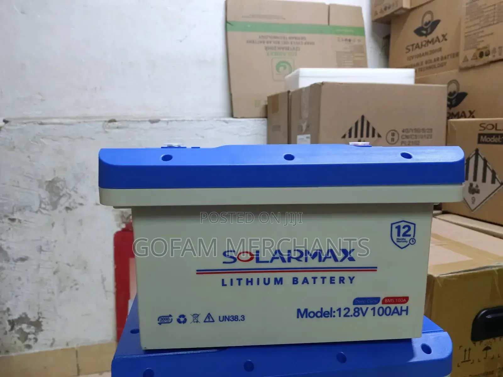 100ah 12v Solarmax Lithium Battery