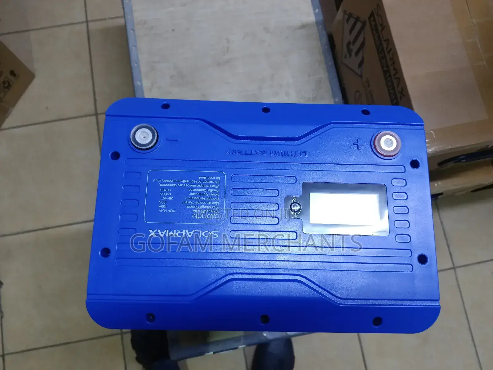 100ah 12v Solarmax Lithium Battery