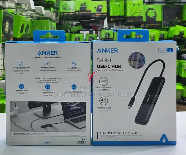 Anker 5 in 1 332 Usb -C Hub Concentrador Usb C
