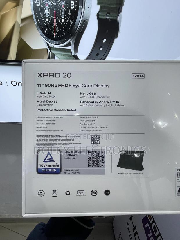 New Infinix Xpad 20 128 GB Black - thumbnail 3