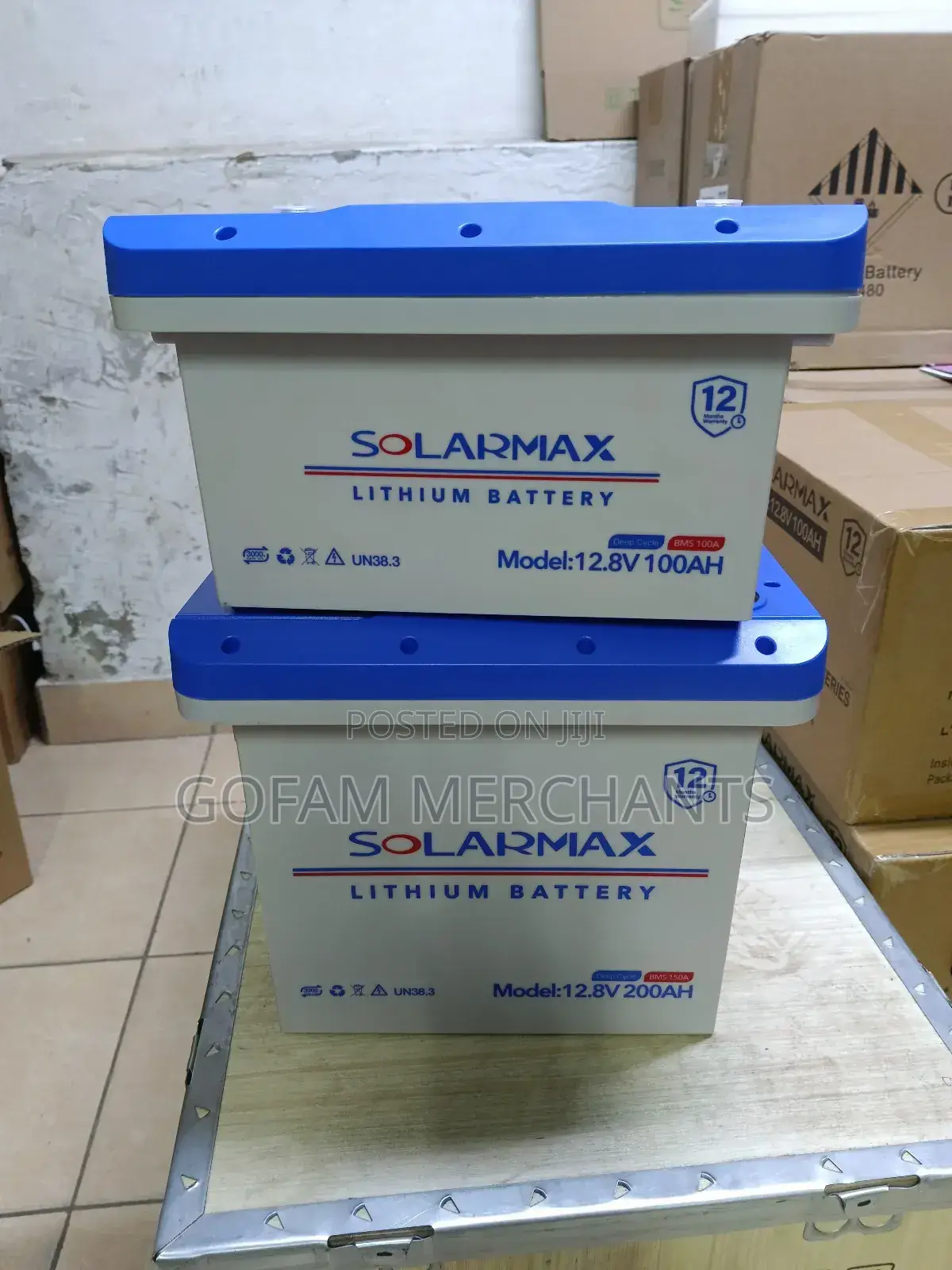 12v 200ah Solarmax Lithium Battery