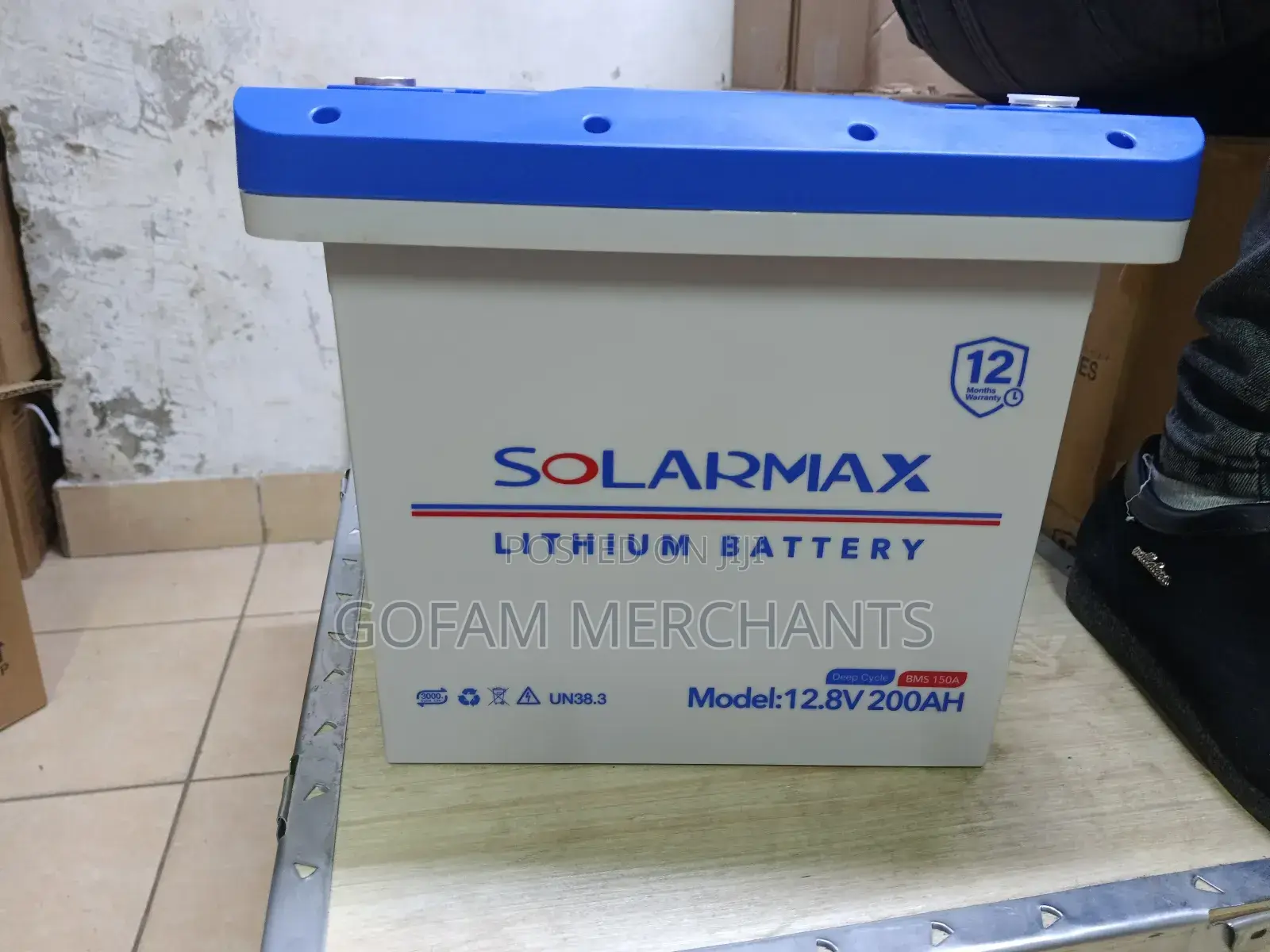 12v 200ah Solarmax Lithium Battery