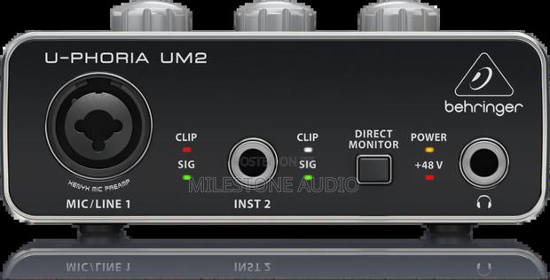Behringer U-Phoria Um2 Audiophile 2×2 Usb Audio Interface