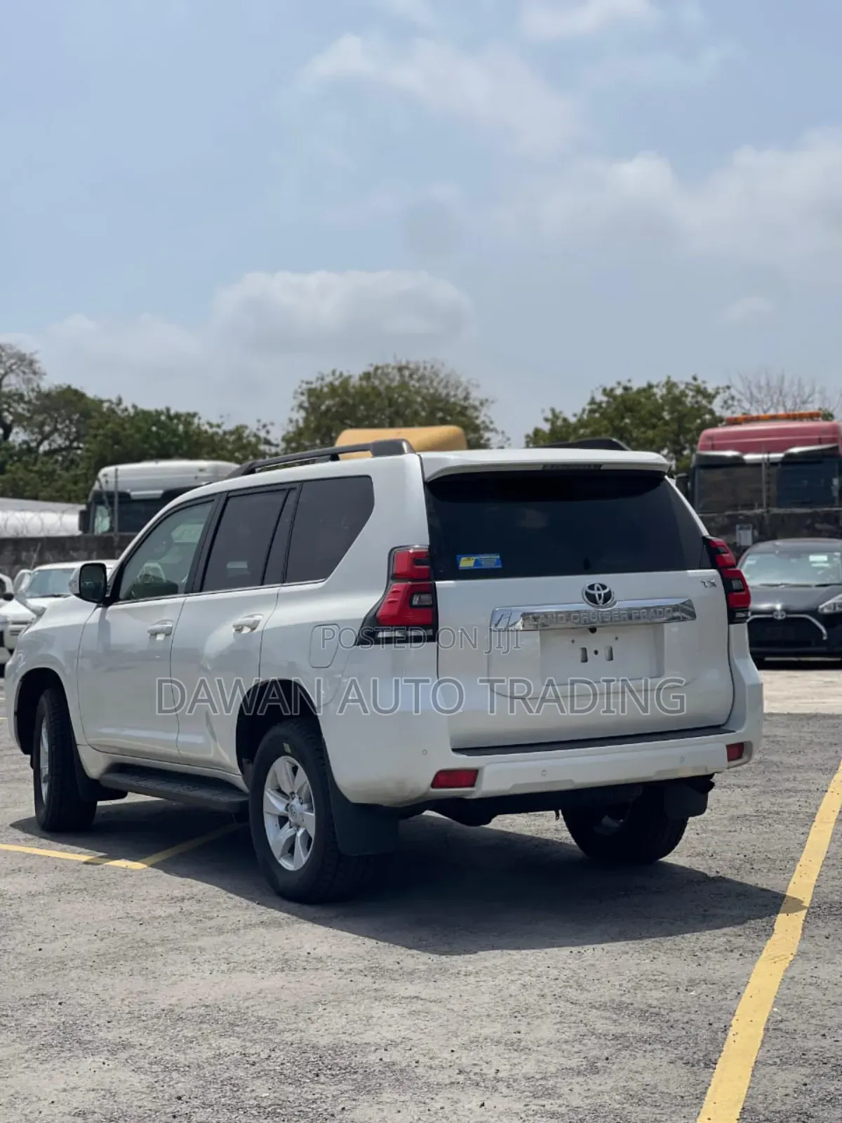Toyota Land Cruiser Prado 2.8 2021 White
