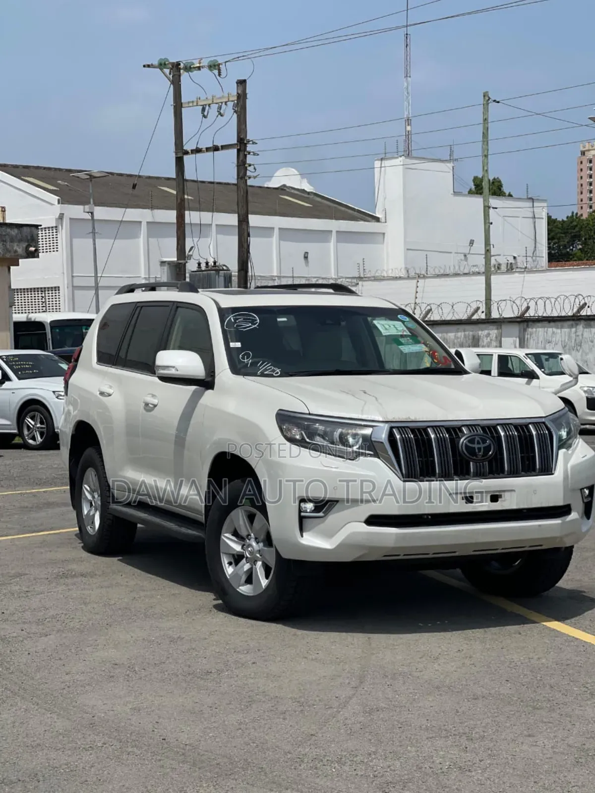 Toyota Land Cruiser Prado 2.8 2021 White
