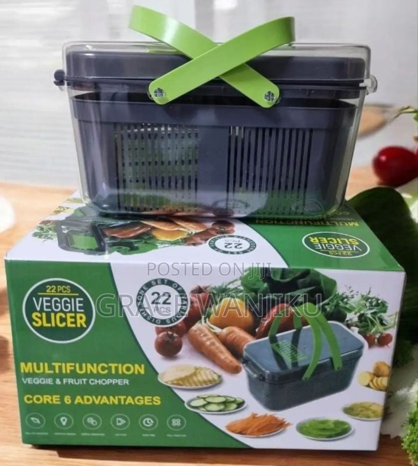 High Quality 22pc Veggie Cutter Slicer