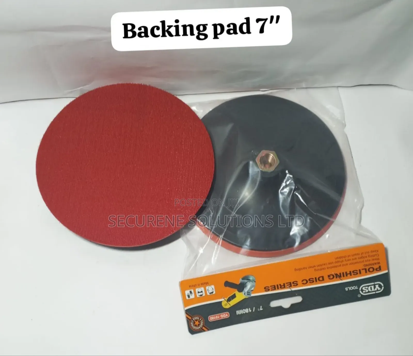 Yds Tools 4" And 7" (180mm) Backing Pad (Model Yds-19180)