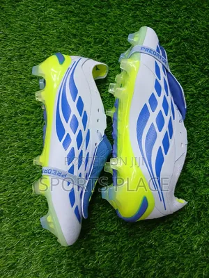 Blue/Neon Green Predator 26 World Cup Fg Soccer Boots