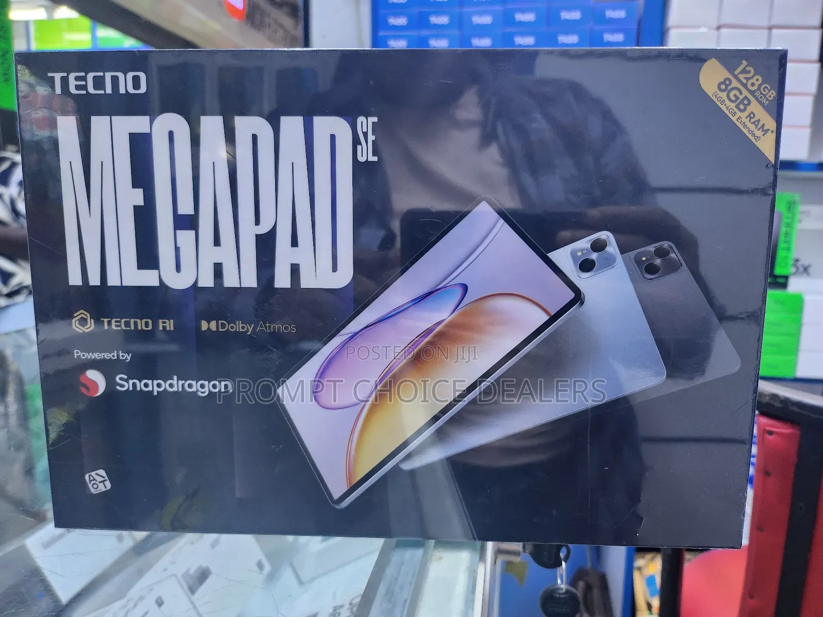New Tecno Megapad 10 128 GB Black