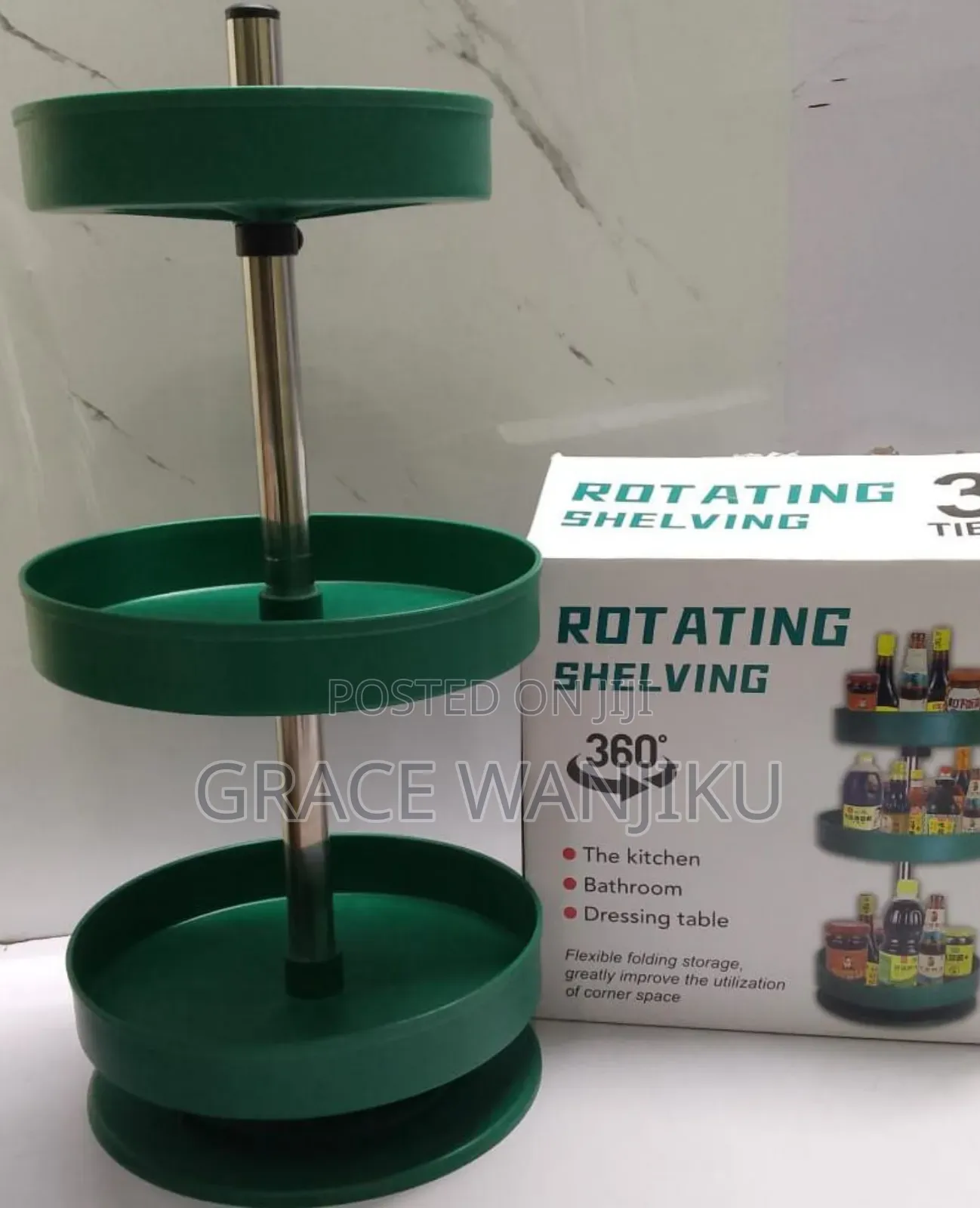 *3 Tier Rotating Shelving