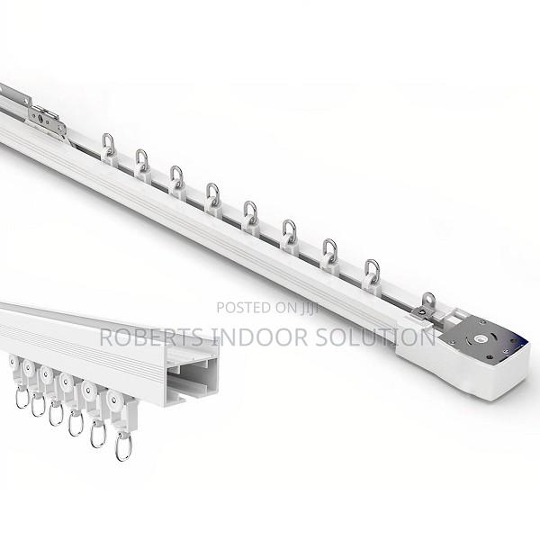 Heavy-Duty Straight Curtain Rails - main view