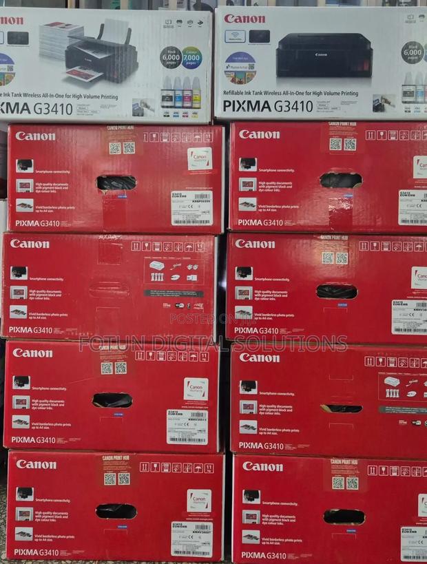 Canon Pixma 3410 Printer Coloured 3 in 1