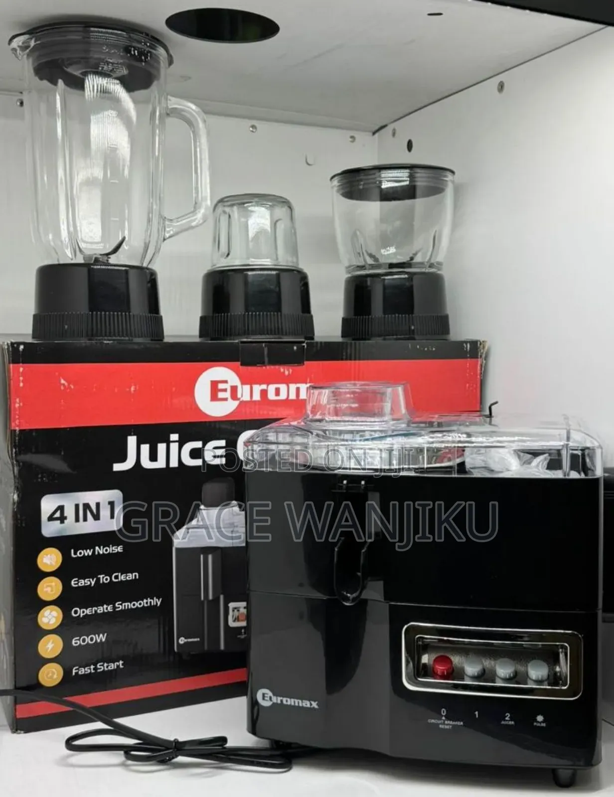 Euromax 4 in 1 Juicer