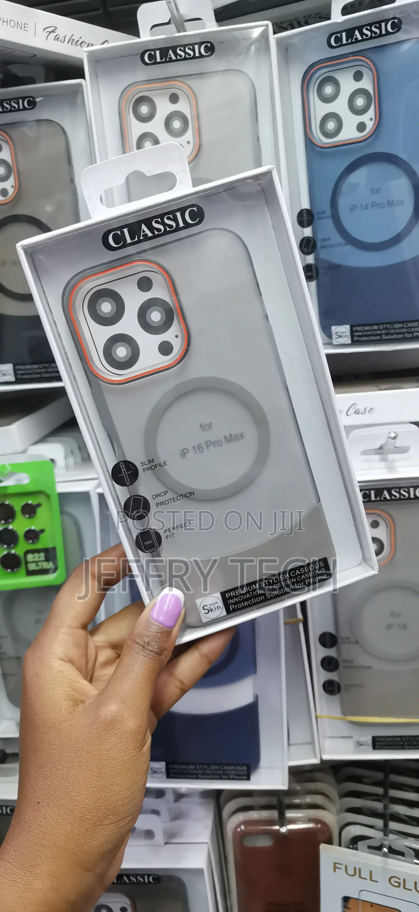 Setter iPhone 16 Pro Max Translucent Matte 2 in 1 Magsafe Case
