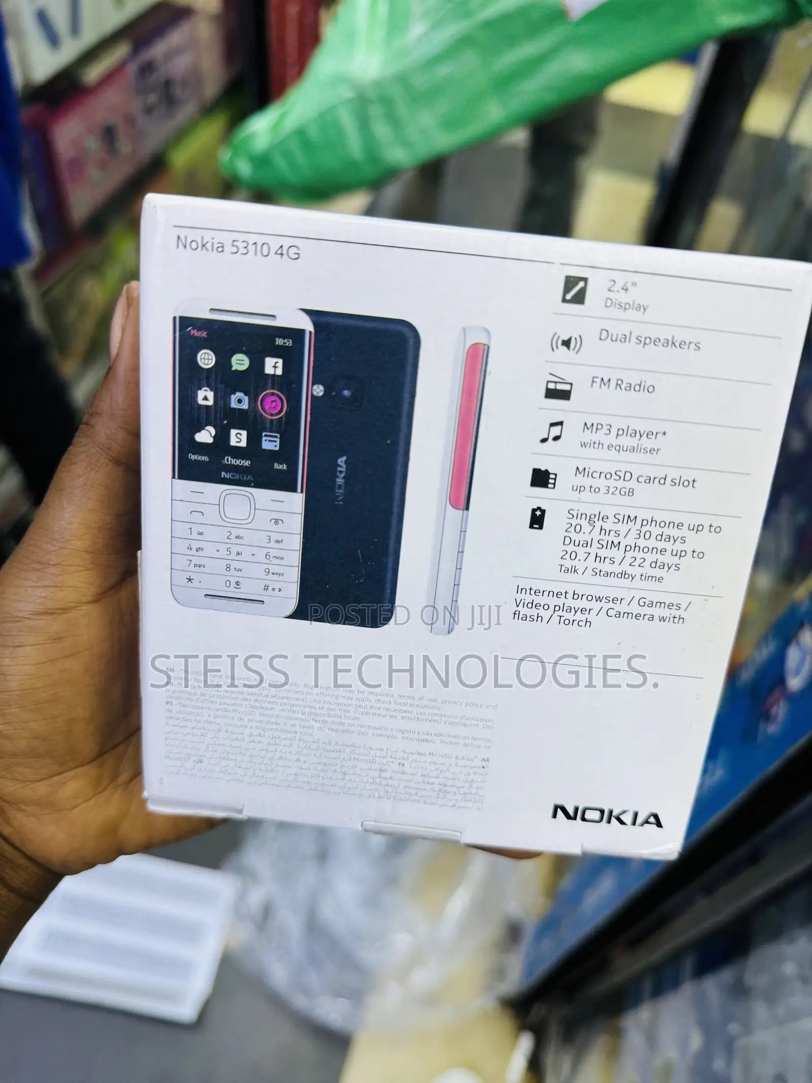 New Nokia 5310 XpressMusic Black