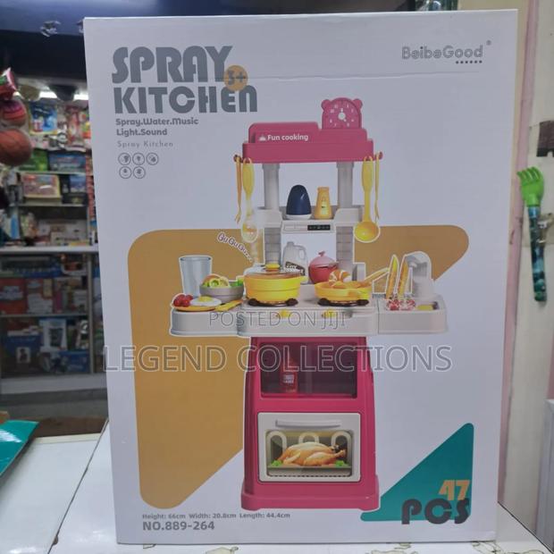 47pcs Kitchen Play Set Toys