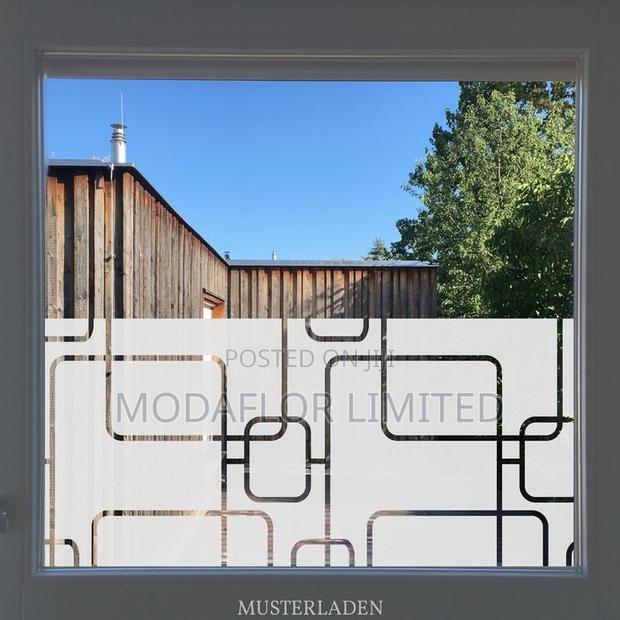 Decorative Privacy Film – Glass Partition Finish