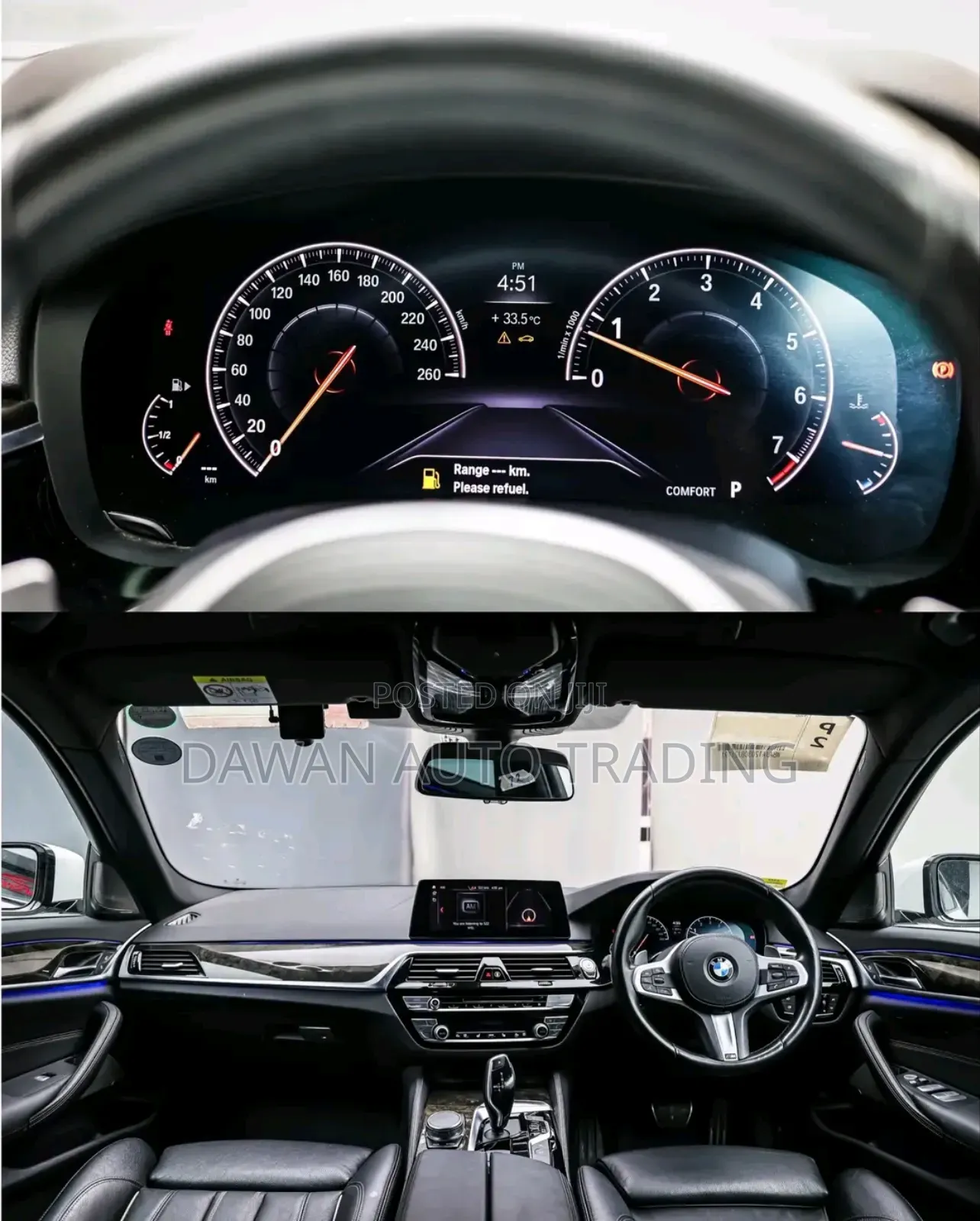 BMW 523i 2019 White
