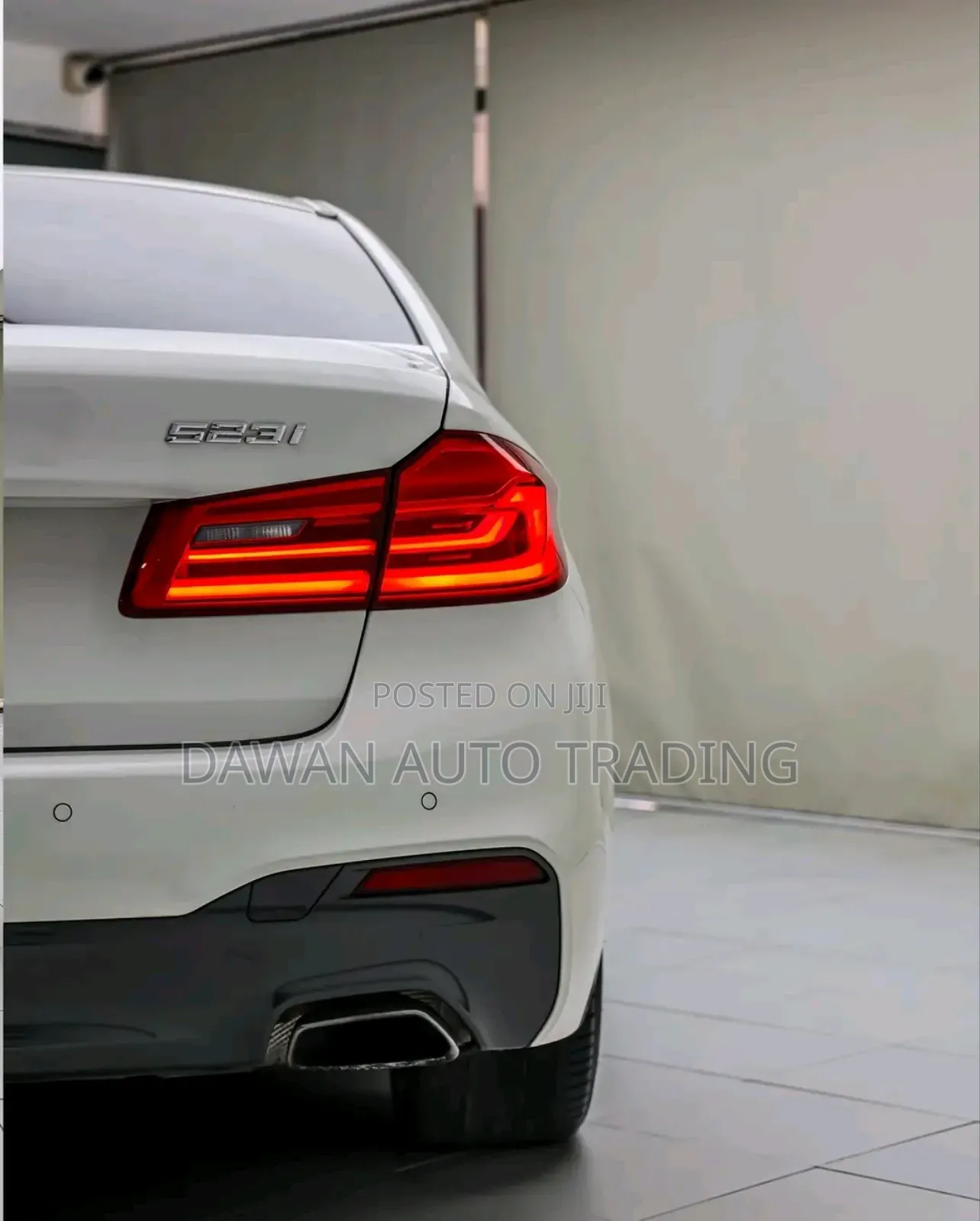 BMW 523i 2019 White