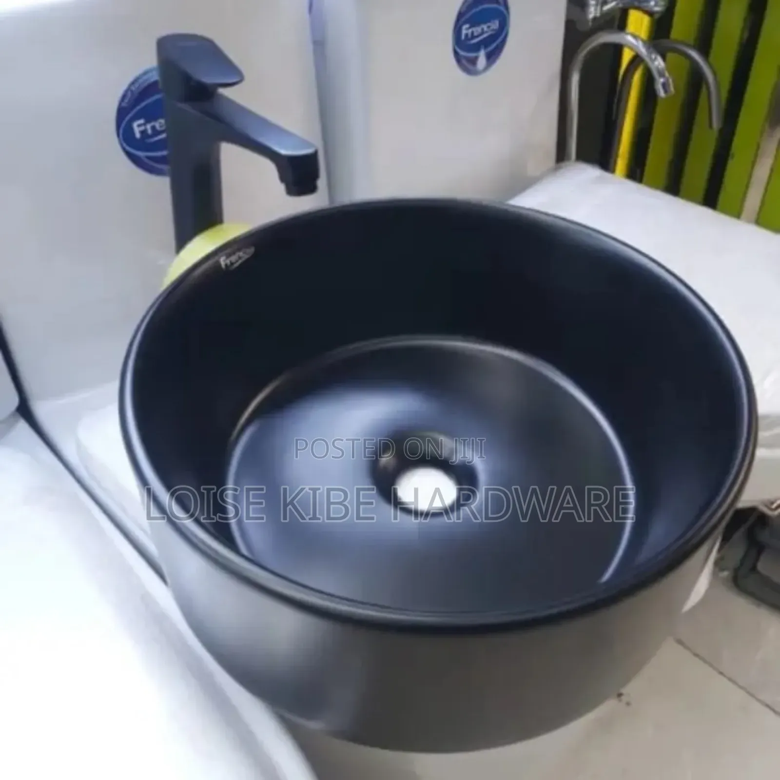 Black Table Top Round Available