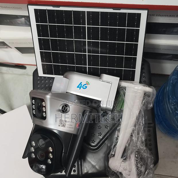 Dual Lens 4g Solar Powered CCTV Camera (10x Zoom) - thumbnail 3