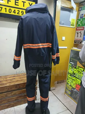 Darkblue Reflective Overall Waterproof Xl