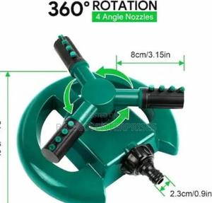 3 Arm Garden Sprinkler With 2 Spray Angle Options - thumbnail 2