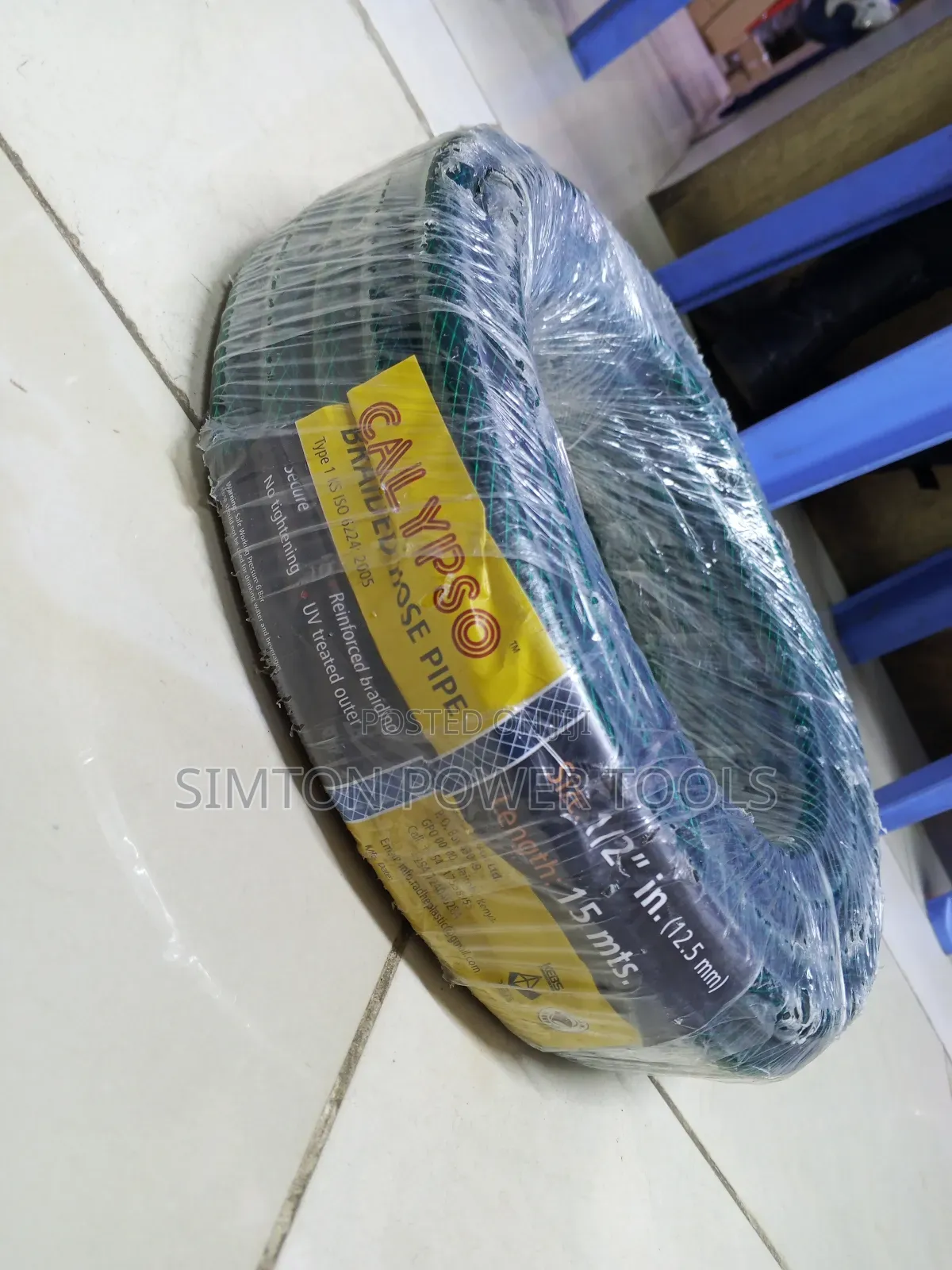 Calypso Braided Hosepipe 1/2x15m