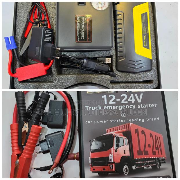 009b 24v / 12v Trucks and Big Cars Jumpstarter