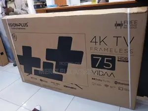 Vision Plus 75′′ Inch Smart Tv Vp8875kv Uhd V+ Os Smart Bluetooth