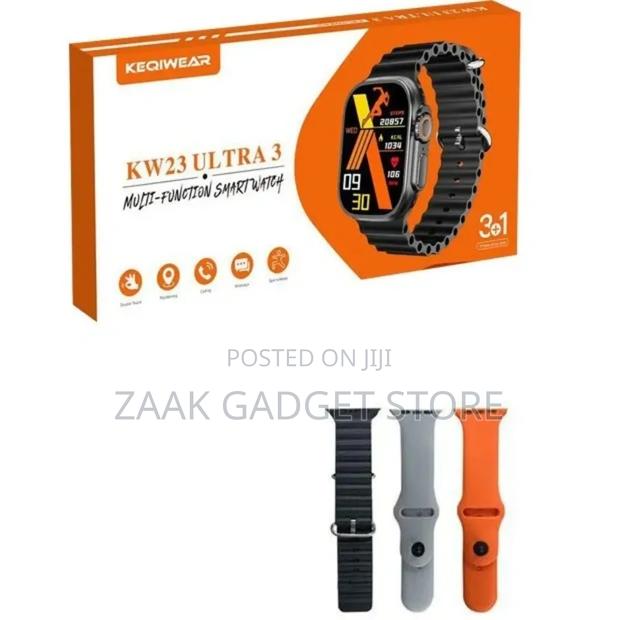 Multi-Functional Smartwatch With 3 Straps - thumbnail 3