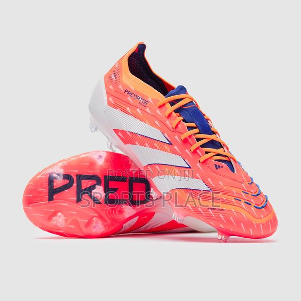 Predator League Elite Fg Signal Coral/Beam Orange Football Boots - main view