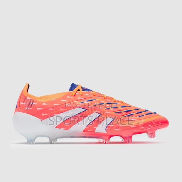 Predator League Elite Fg Signal Coral/Beam Orange Football Boots - thumbnail 4