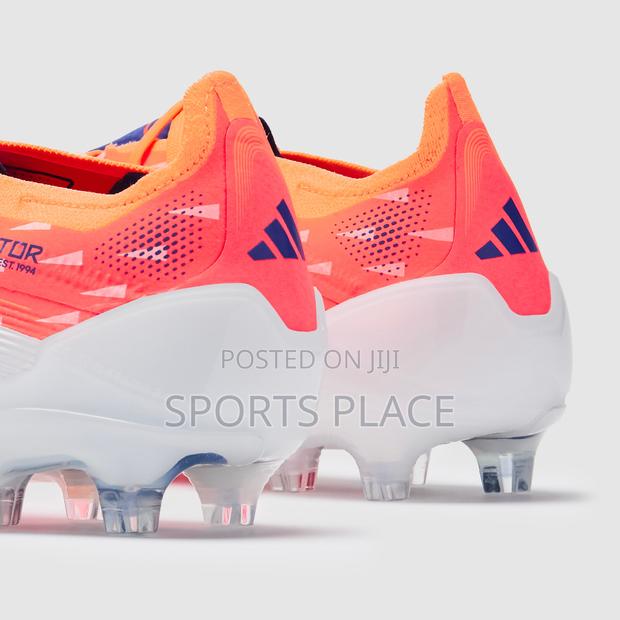 Predator League Elite Fg Signal Coral/Beam Orange Football Boots - thumbnail 5