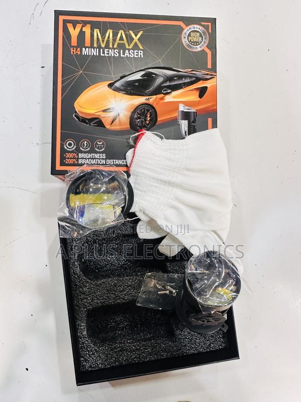 Y1 Max H4 Mini Projector Headlights – Powerful Light Conversion Kit - thumbnail 2