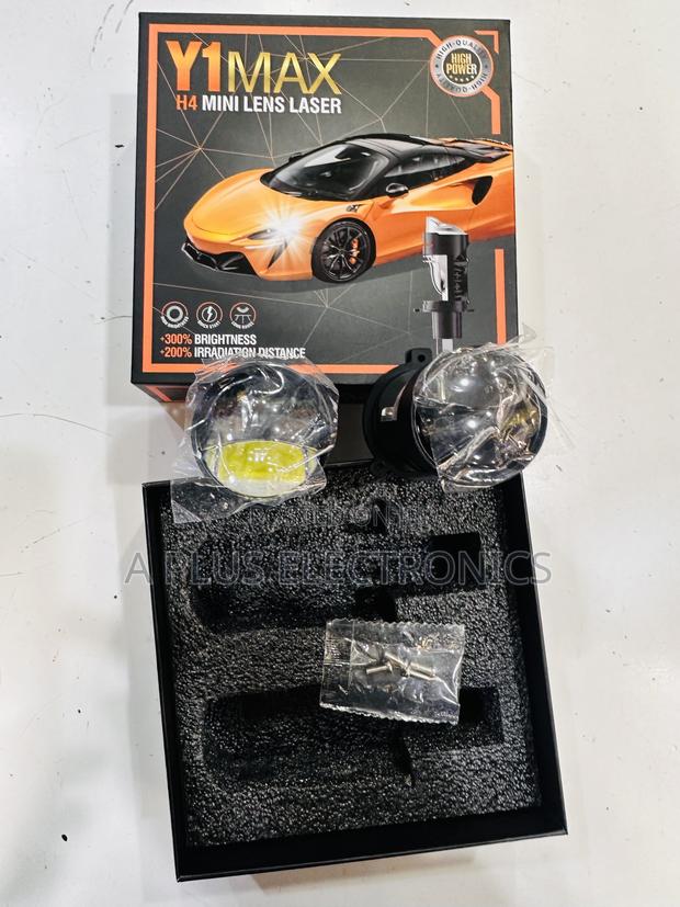 Y1 Max H4 Mini Projector Headlights – Powerful Light Conversion Kit - main view