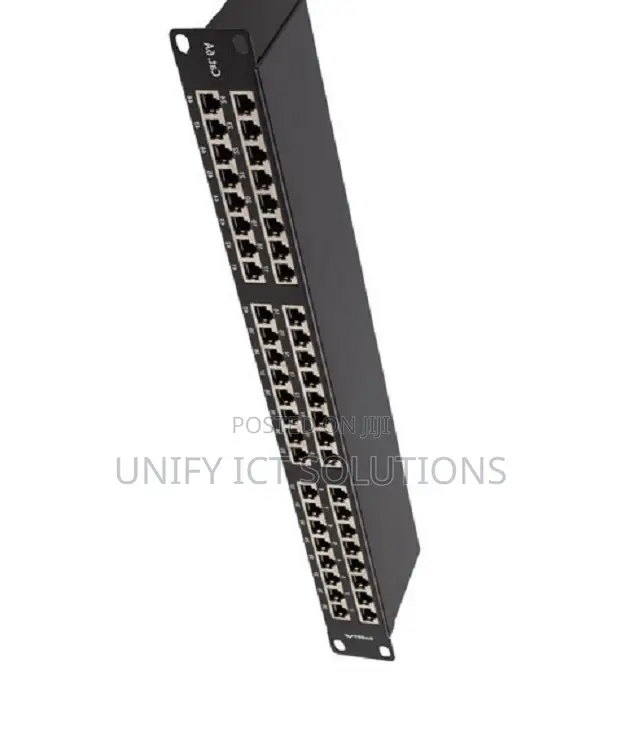 Giganet Category 6a Utp 19'48 Port Patch Panel