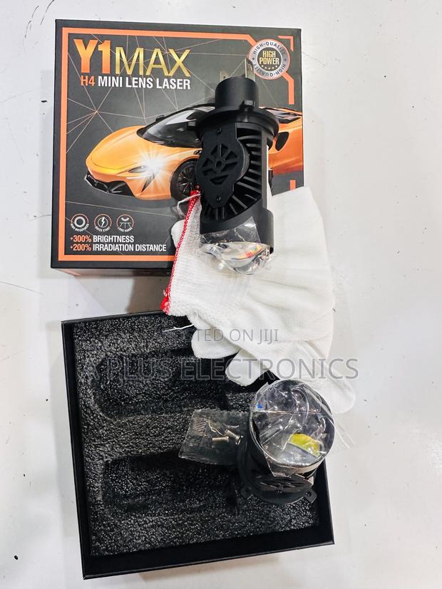 Y1 Max H4 Mini Projector Headlights – Modern Car Lighting - main view