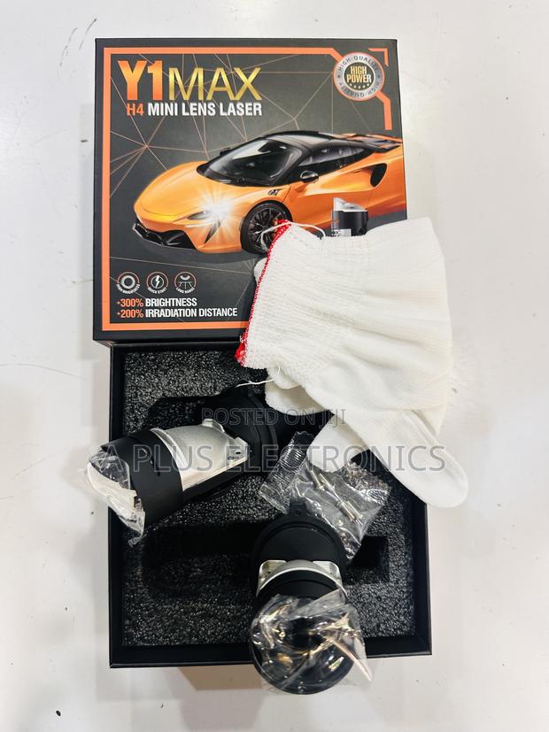 Y1 Max H4 Mini Projector Headlights – Ultra Bright - thumbnail 2