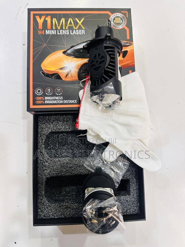 Y1 Max H4 Mini Projector Headlights – Ultra Bright - main view