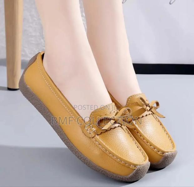 Ladies Leather Loafers - main view