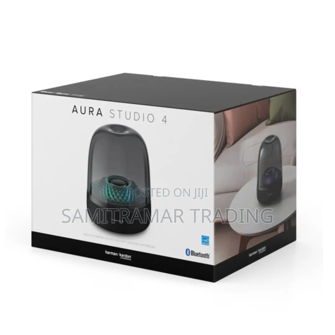 Harman Kardon Aura Studio 4 Premium, Ac-Powered Bluetooth Speaker