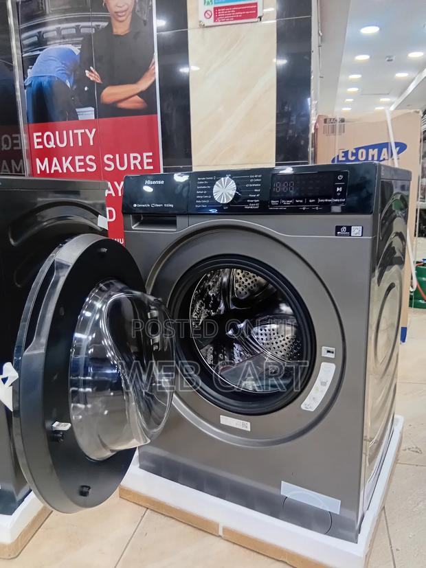 10.5 / 6 Kg Dry Hisense Fully Automatic Front Load Washing Machine