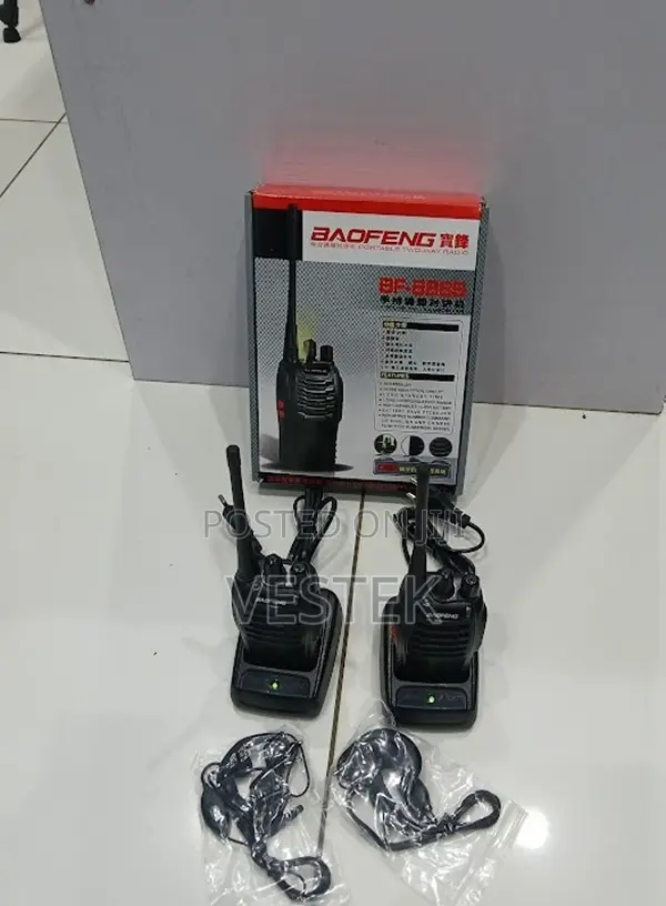 Uhf Radio Handheld Baofeng Bf-888s Walkie Talkie