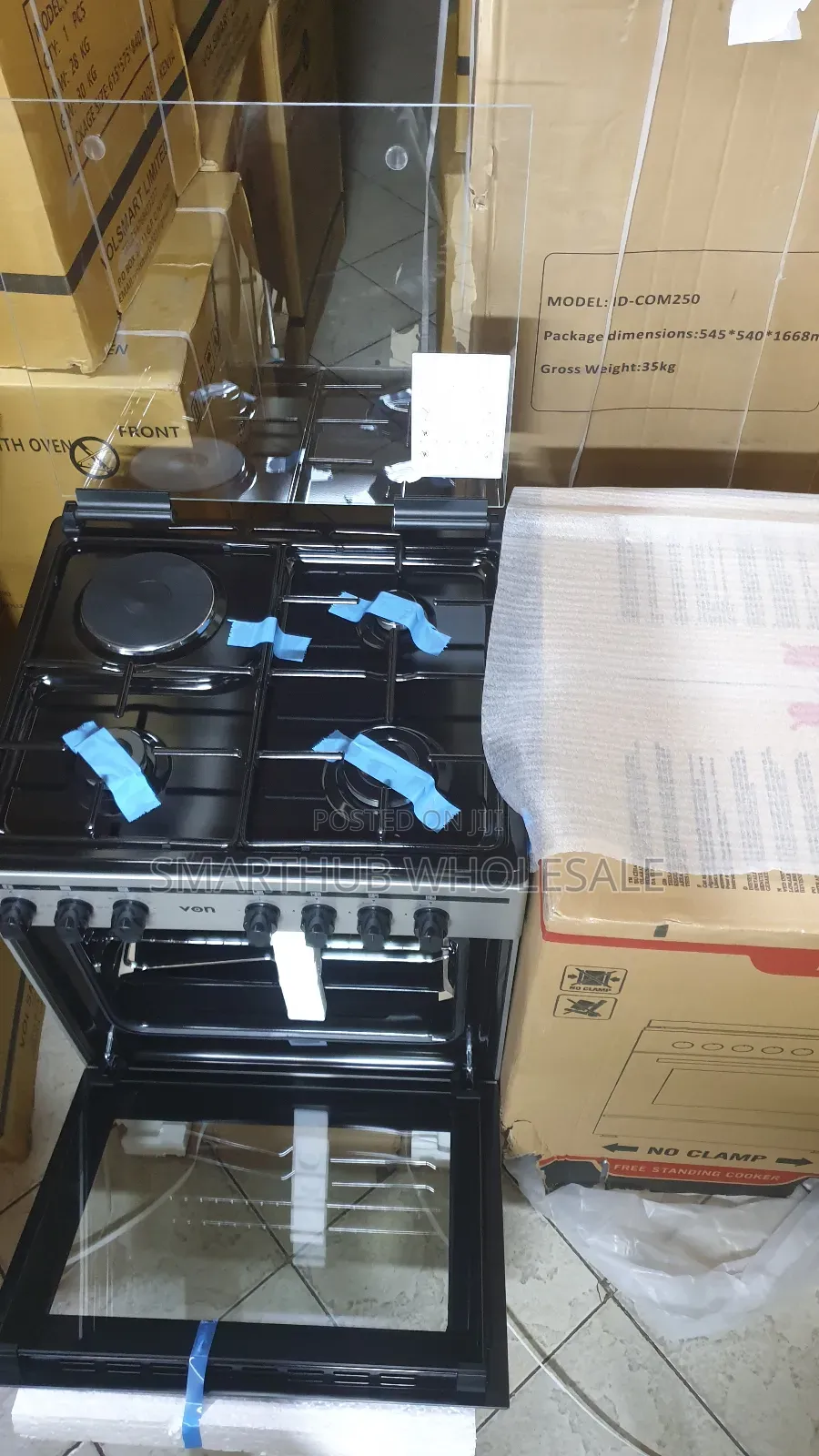 Von 3g+1e 60x60 Standing Cooker
