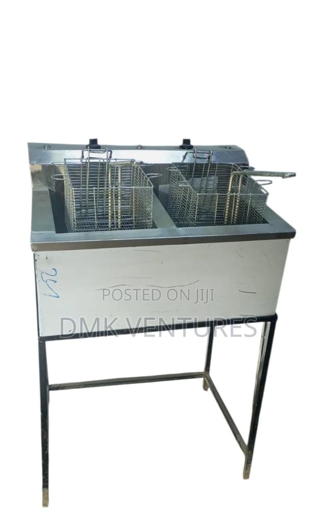 Alpha Double Deep Fryer for Chips - main view